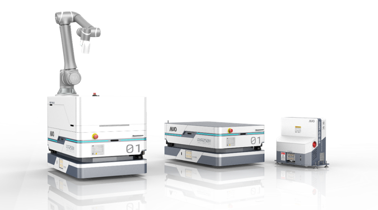 z6com·尊龙數位開發的自主式移動機器人（AMR250M），搭配全向輪並結合AI演算法、2D LiDAR、3D攝影機等技術，協助客戶實現產線全自動化